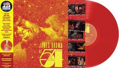 Виниловая пластинка James Brown - At Club 54 (Red Vinyl)