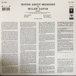 Виниловая пластинка Miles Davis - 'Round About Midnight (LP)