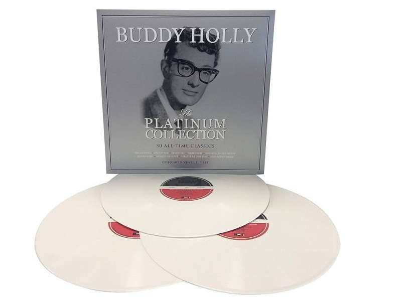 Виниловая пластинка Buddy Holly - Platinum Collection (3LP) белый винил