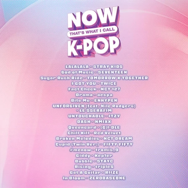 Виниловая пластинка Various - Now That's What I Call K-Pop (LP) розовый винил