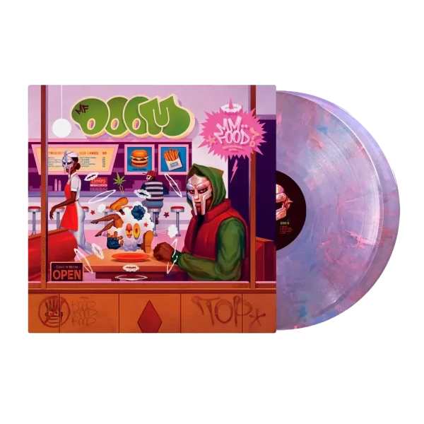 Виниловая пластинка Mf Doom - Mm..Food (2LP) 20th Anniversary, Pink & Blue Sweetart Marble