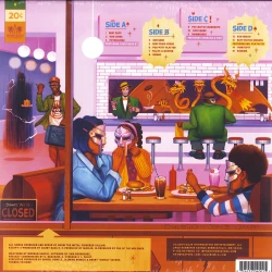 Виниловая пластинка Mf Doom - Mm..Food (2LP) 20th Anniversary, Pink &amp; Blue Sweetart Marble