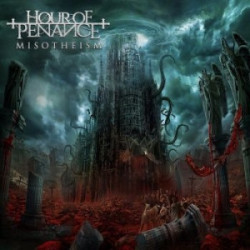 Виниловая пластинка Hour Of Penance - Misotheism (Green Marbled Vinyl)