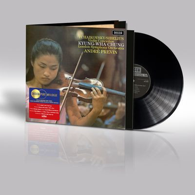 Виниловая пластинка Kyung Wha Chung, London Symphony Orchestra, André Previn - Tchaikovsky & Sibelius Violin Concertos (Pure Analogue) (LP)