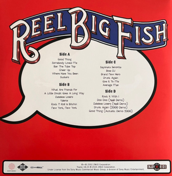 Виниловая пластинка Reel Big Fish - Cheer Up! (2LP Clear Yellow)