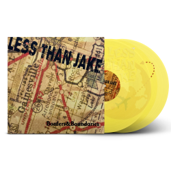 Виниловая пластинка США Less Than Jake - Borders &amp; Boundaries (2LP) Yellow 25th Anniversary