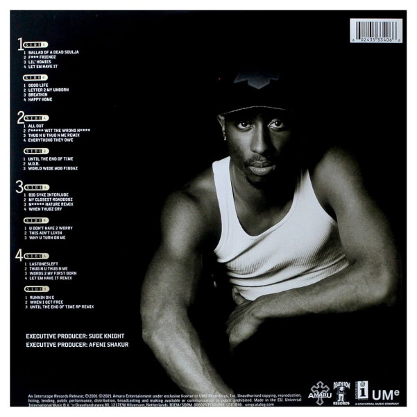 Виниловая пластинка 2Pac - Until The End Of Time (4LP)