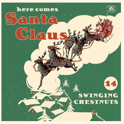 Виниловая пластинка Various Artists - Here Comes Santa Claus 14 Swinging Chestnuts (Red Vinyl)