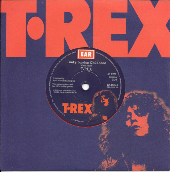 Виниловая пластинка T. Rex - Funky London Childhood/London Boys (Coloured V