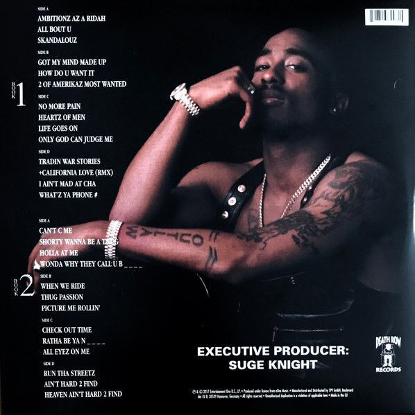 Виниловая пластинка 2Pac - All Eyez On Me (4LP)