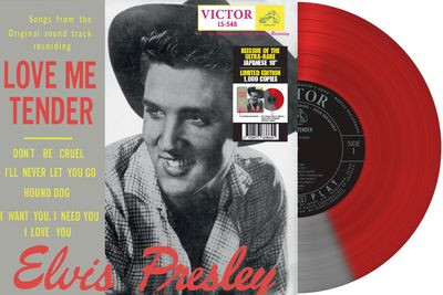 Виниловая пластинка Elvis Presley - Love Me Tender (Japan) (Half Red/Half Silver Vinyl)