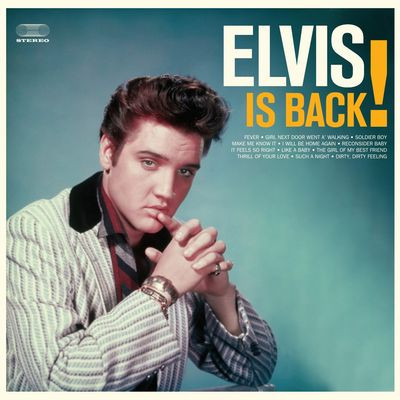 Виниловая пластинка Elvis Presley - Elvis Is Back! (2013, лимитированное издание, WaxTime In Color)