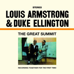 Виниловая пластинка Louis Armstrong &amp; Duke Ellington - Great Summit (colLP) синий винил