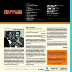 Виниловая пластинка Louis Armstrong &amp; Duke Ellington - Great Summit (colLP) синий винил