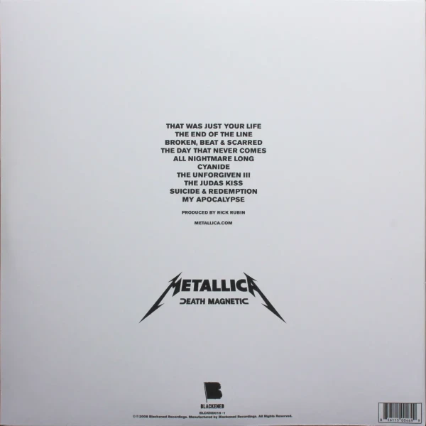 Виниловая пластинка Metallica - Death Magnetic (2LP)