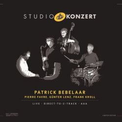 Виниловая пластинка Patrick Bebelaar &amp; Pierre Favre &amp; Günter Lenz - Studio Konzert
