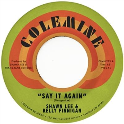 Виниловая пластинка Shawn Lee & Kelly Finnigan - Say It Again / Harpsichord Rock