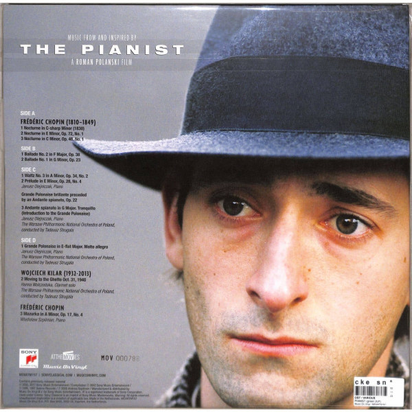 Виниловая пластинка OST / Various - Pianist (2LP) зелёный винил