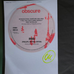 Виниловая пластинка Tom Phillips, Gavin Bryars &amp; Fred Orton - Irma - An Opera by Tom Phillips, Music by Gavin Bryars, Libretto by Fred Orton