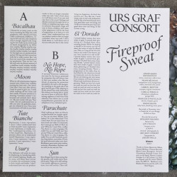 Виниловая пластинка Urs Graf Consort - Fireproof Sweat