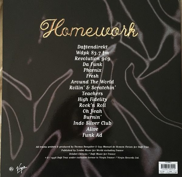 Виниловая пластинка Daft Punk - Homework (2LP)