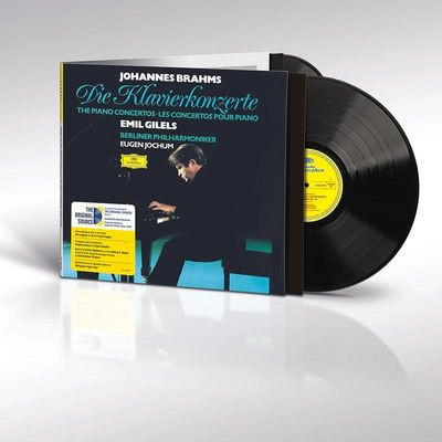 Виниловая пластинка Emil Gilels - Eugen Jochum / Berliner Philharmoniker-BRAHMS: Piano Concertos Nos. 1 & 2