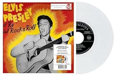 Виниловая пластинка Elvis Presley - Il Re Del Rock ‘N’ Roll (White Vinyl)