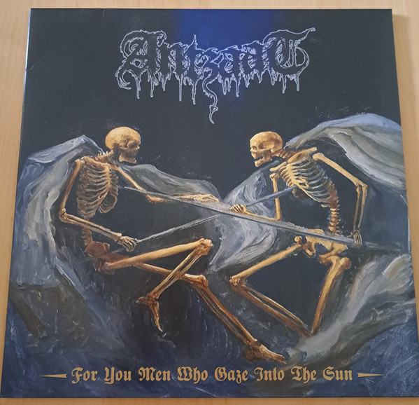 Виниловая пластинка Antzaat - For You Men Who Gaze Into The Sun (Opaque Silver/Black Swirl Vinyl Lyric Sheet & A2 Poster)