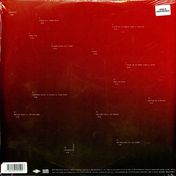 Виниловая пластинка Post Malone - Twelve Carat Toothache (2LP) жёлтый винил