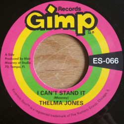 Виниловая пластинка Thelma Jones - I Can¿T Stand It B/W Only Yesterday