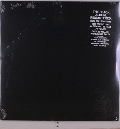Виниловая пластинка Metallica - Metallica (2LP/180g/Remastered)