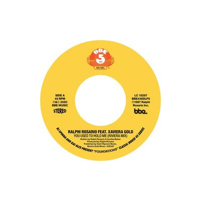 Виниловая пластинка Dj Spinna - Dj Spinna & Kai Alce Present: “Foundations” - Classic House 45 Series Part 5: Ralphi Rosario Ft Xaviera Gold - You Used To Hold Me