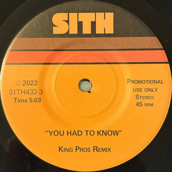 Виниловая пластинка Rockwilder And King Pros - Love In Need B/W You Had To Know