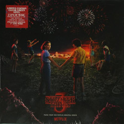 Виниловая пластинка Various - Stranger Things season 3 (2LP clear vinyl 7in)