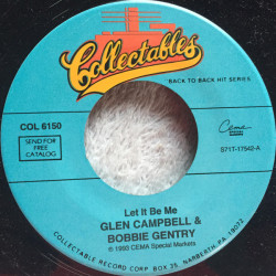Виниловая пластинка Glen Campbell &amp; Jody Miller - Let It Be Me B/W Queen Of The House