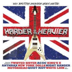 Виниловая пластинка Various Artists - Harder &amp; Heavier - ‘60s British Invasion Goes Metal