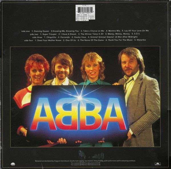 Виниловая пластинка ABBA - Gold (Greatest Hits) (2LP)
