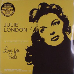 Виниловая пластинка Julie London - Love For Sale (Yellow Vinyl Cd) (Rsd 2023)