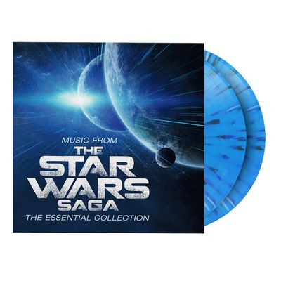 Original Soundtrack / Music From The Star Wars Saga - Essential Colln (2LP Blue Coloured) (2LP)