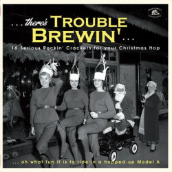 Виниловая пластинка Various Artists - There'S Trouble Brewin'…16 Serious Rockin' Crackers (Green Vinyl)