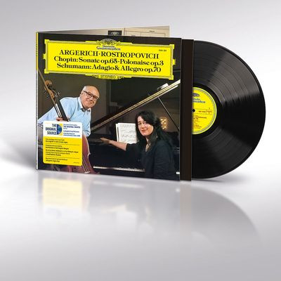 Виниловая пластинка Rostropovich Argerich - Mussorfsky: Pictures At An Exhibition / Schumann: Adagio & Allegro Op. 70