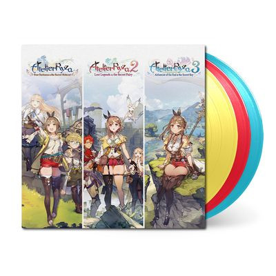 Виниловая пластинка Various Artists - Atelier Ryza Trilogy (Lemon, Red & Light Blue Vinyl)