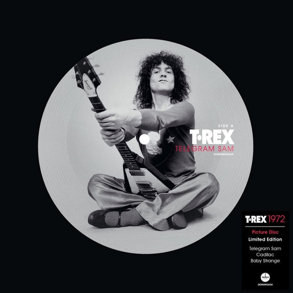 Виниловая пластинка T. REX - Telegram Sam / Cadilac / Baby Strange (7" picture disc)