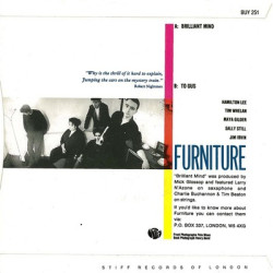 Виниловая пластинка Furniture - Brilliant Mind (LP Yellow Red)