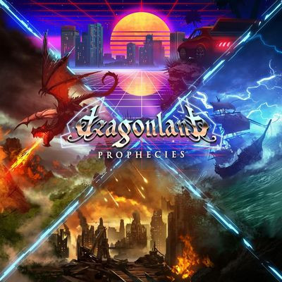 Виниловая пластинка Dragonland - Prophecies (Marbled Blue Vinyl) (LP)