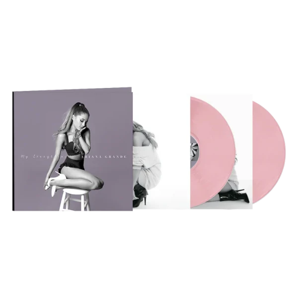 Виниловая пластинка Ariaba Grande - My Everything 10th Anniversary (2LP) розовый винил