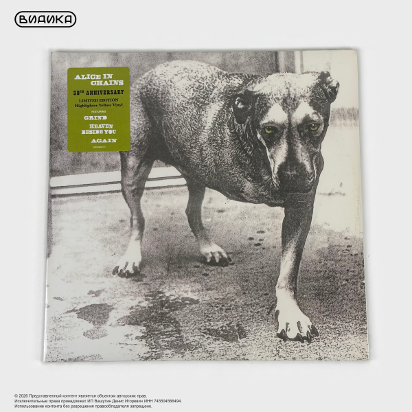 Виниловая пластинка США Alice In Chains - Alice In Chains (2LP) Yellow 30th Anniversary