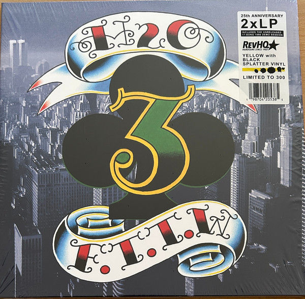 Виниловая пластинка H2O - Faster Than The World: 25Th Anniversary Edition (Yellow/Black Splatter 2Lp)