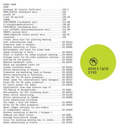 Виниловая пластинка Aphex Twin - Syro (3LP/TRI-FOLD)