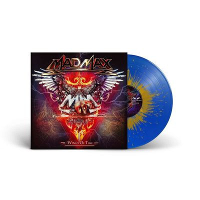 Виниловая пластинка Mad Max - Wings Of Time (Blue/Gold Lp)